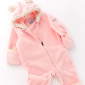 Columbia Youth Infant Tiny Bear lil Bunting Snowsuit- Pink